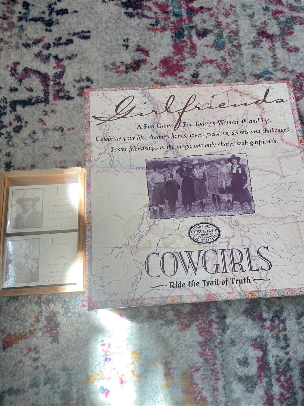 Girlfriends Cowgirls "Ride the Trail of Truth" - Game for Today's Woman